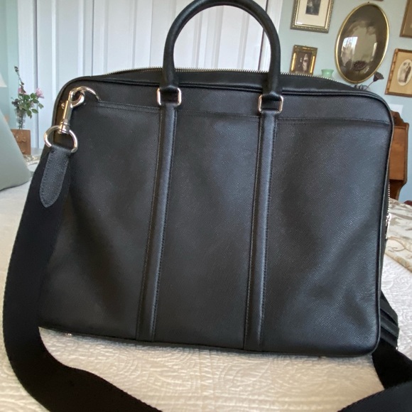 Coach all leather unisex briefcase - Picture 14 of 14